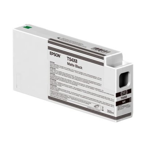 Epson Singlepack T54X80N UltraChrome HDX/HD 350ml Matte Black | Epson C13T54X80N | Epson T54X8 - matte black - original - ink cartridge | Epson UltraChrome HDX / Ultrachrome HD | Matte black