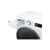 LG | Washing machine with dryer | F2DR509S1W | Energy efficiency class A-10% | Front loading | Washing capacity 	9 kg | 1200 RPM | Depth 47.5 cm | Width 60 cm | Display | Rotary knob + LED | Drying system | Drying capacity 5 kg | Steam function | Direct d