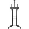 Goobay Floor stand | 59508 TV Presentation Stand Pro (Size L) | Adjustable Height, Tilt | 37-70 