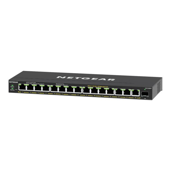 NETGEAR 16PT GE Plus Switch W/ ...