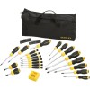 ST. SCREWDRIVERS 42 pieces + BAG