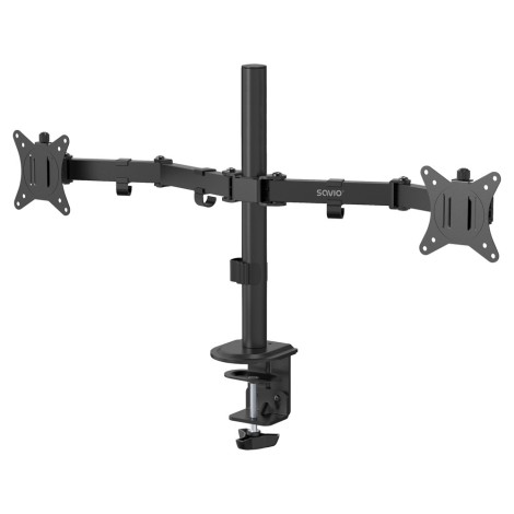 Savio UM-03 Dual Desk Mount for Monitor 17″–32″