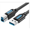 CABLE USB3.0 MALE TO MALE/3M BLACK COOBI VENTION