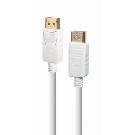 CABLE DISPLAY PORT 1.8M/WHITE CC-DP2-6-W GEMBIRD