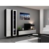 Cama Full cabinet VIGO '180' 180/40/30 white/black gloss