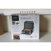 SALE OUT. Caso 02838 SteakMaster Pro Double Contact Grill with thermocontrol, 2000 W, Stainless Steel/Black | Caso Double Contact Grill with Thermocontrol | SteakMaster Pro | Contact grill | 2000 W | Stainless Steel/Black | UNPACKED, DAMAGED INNERT PACKAG