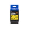 Brother | TZe-S621 Strong Adhesive Laminated Tape | Black on Yellow | TZe | 8 m | 9 cm