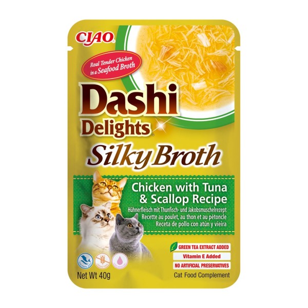 INABA CAT Dashi Delights Silky Broth ...