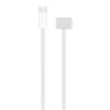 Apple | USB-C to Magsafe 3 Cable (2 m) | MagSafe 3 connector that helps guide the plug to the power port of your MacBook Pro.