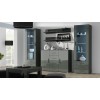 Cama living room sideboard UNi grey/grey gloss