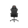 Genesis Gaming Chair Nitro 720 Backrest upholstery material: Fabric, Eco leather, Seat upholstery material: Fabric, Base material: Metal, Castors material: Nylon with CareGlide coating | Black/Red