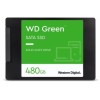 SSD|WESTERN DIGITAL|Green|480GB|SATA 3.0|SLC|Read speed 545 MBytes/sec|2,5