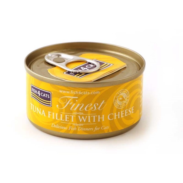 FISH4CATS Tun fillet with cheese - ...