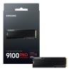 SSD|SAMSUNG|9100 PRO|2TB|M.2|PCIe Gen5|NVMe|TLC|Write speed 13400 MBytes/sec|Read speed 14700 MBytes/sec|2.38mm|TBW 1200 TB|MZ-VAP2T0CW
