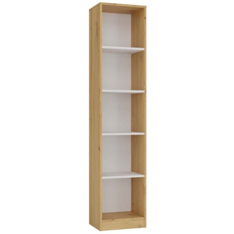 40 CM BOOKCASE ARTISAN/WHITE