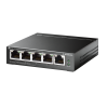 TP-LINK | 5-Port Gigabit Easy Smart Switch with 4-Port PoE+ | TL-SG105MPE | Managed L2 | Desktop | 60 month(s)