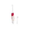 ETA Toothbrush | Sonetic ETA071090030 | Battery operated | For kids | Number of brush heads included 2 | Number of teeth brushing modes 1 | Red/White