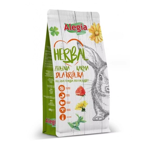 ALEGIA Herbal dry rabbit food - 600g