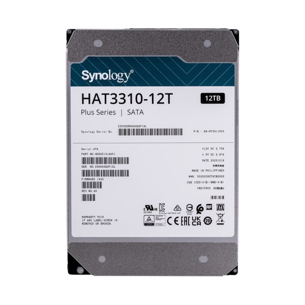 Synology | Hard Drive | HAT3310-12T ...