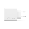 Lenovo Accessories Dual USB-C 65W GaN Power Adapter WH-EU | Lenovo USB-C | AC Adapter