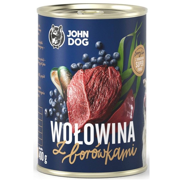 John Dog BERRY Adult wołowina z ...