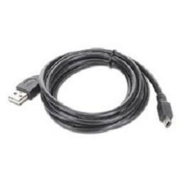 CABLE USB2 AM-MINI 1.8M BLACK/CCP-USB2-AM5P-6 GEMBIRD