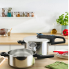 TEFAL Secure Trendy Pressure Cooker 4L + 6L + basket P2584301