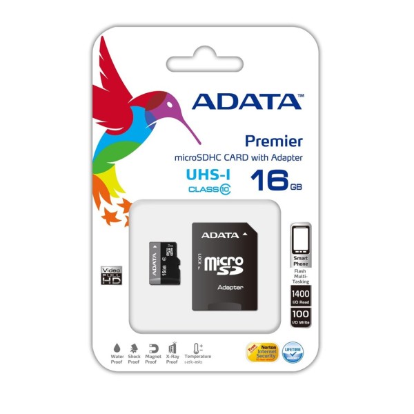 ADATA Premier microSDHC UHS-I U1 Class10 ...