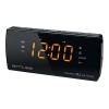 Muse | Dual Alarm Clock radio PLL | M-185CR | AUX in | Black