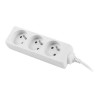 Lanberg Cable Power Strip 3M 3X French Outlets Quality-Grade Copper | PS0-03E-0300-W