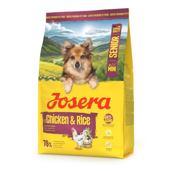 Josera Mini Senior Chicken & Rice ...