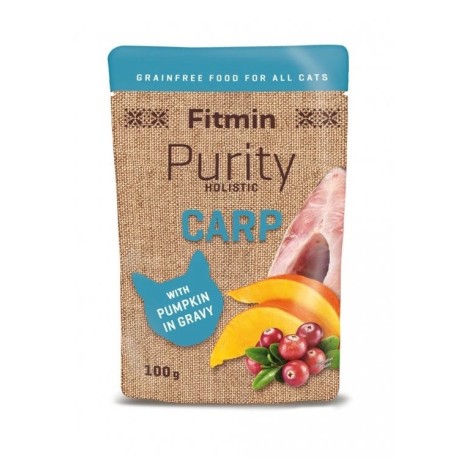 FITMIN Purity Cat karp z dynią 100g