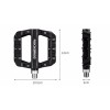 Rockbros 2017-12CBK Nylon cycle pedal set - Black