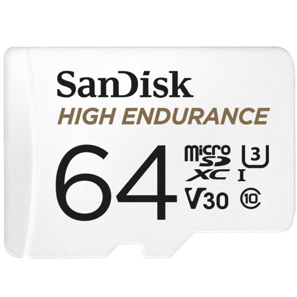 SanDisk High Endurance memory card 64 ...