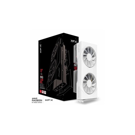 Graphics card. XFX Swift RX 9060XT OC White 8GB