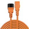 CABLE POWER IEC EXTENSION 0.5M/ORANGE 30473 LINDY