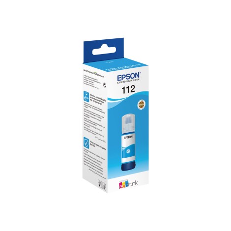 Epson 112 EcoTank Pigment | C13T06C24A | Ink Bottle | Cyan