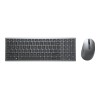 Dell | Keyboard and Mouse | KM7120W | Keyboard and Mouse Set | Wireless | Batteries included | RU | Bluetooth | Titan Gray | Numeric keypad | Wireless connection