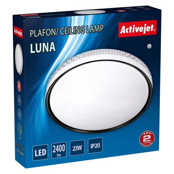 Modern LED ceiling plafond Activejet LUNA ...