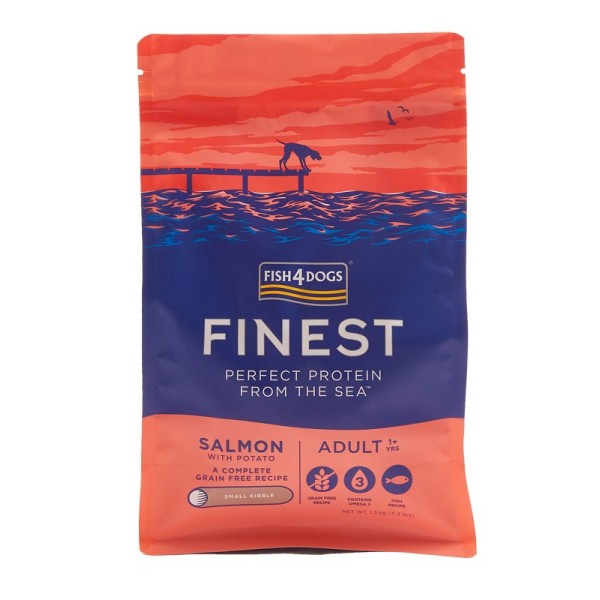 FISH4DOGS Finest Salmon S - dry ...