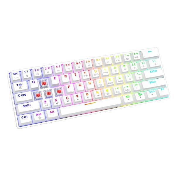 SAVIO MECHANICAL KEYBOARD WHITEOUT X2 OUTEMU ...