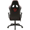 Onex PVC; Nylon caster; Metal | Onex | Gaming chair | ONEX GX220 | Black/ red