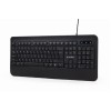 Gembird | Multimedia Keyboard | KB-UML-03 | Multimedia | Wired | US | Black