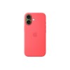 Apple iPhone 17 Silicone Case with MagSafe – Bright Guava | Apple