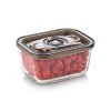 Caso Glass Vacuum Container with Plastic Lid | VacuBoxx Eco M | Transparent