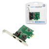 Logilink PC0075, 2-port Gigabit PCI Express network card | Logilink | 2 x Gigabit Lan (RJ 45) | PCIe