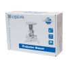 Logilink BP0003 Projector mount, ceiling, universal, 220 mm, white | Logilink