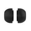 Fixed Plugs Pro, 2 sets, size XS | Plugs | Apple | Airpods Pro/Pro 2 | Foam | Black