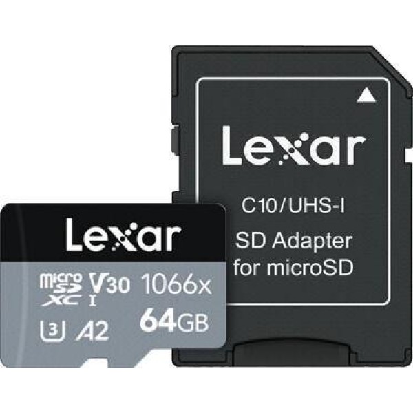 MEMORY MICRO SDXC 64GB UHS-I/W/A LMS1066064G-BNANG ...