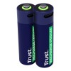 BATTERY RECH. LI-ION AA 1.5V/1700MAH USB-C 2P 25584 TRUST